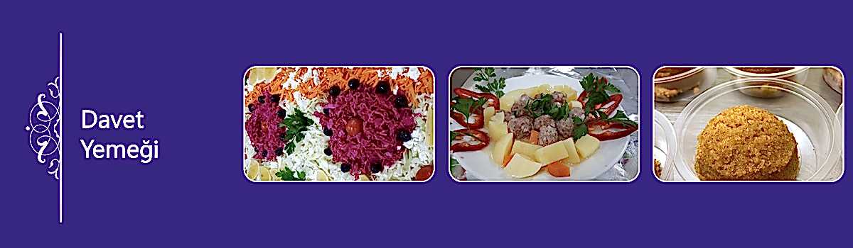 Davet Yemeği 1 yemek firması